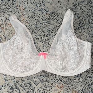 Victoria’s Secret Unlined Demi Bra Size: 38DDD